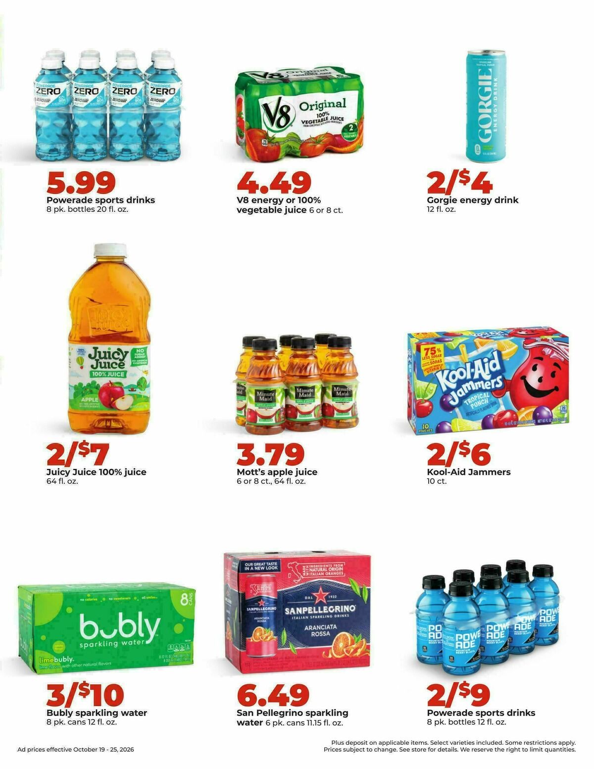 Hy-Vee Weekly Ad from October 19