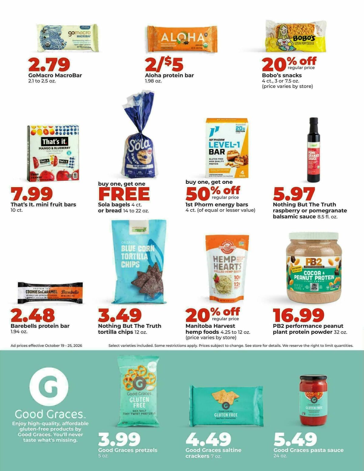 Hy-Vee Weekly Ad from October 19