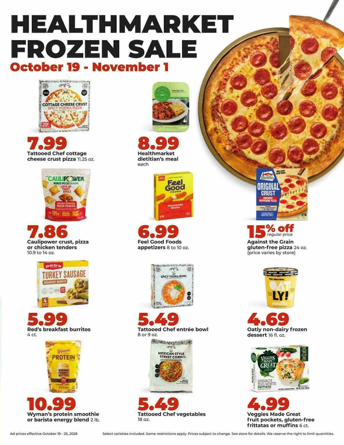 Hy-Vee Weekly Ad from October 19