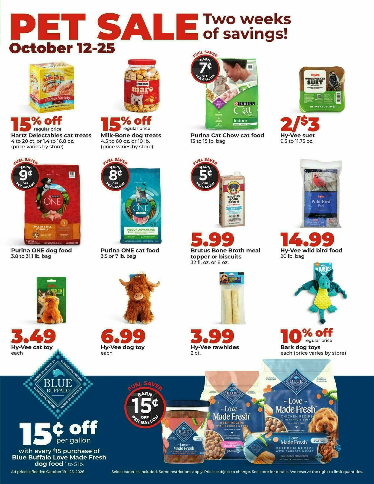 Hy-Vee Weekly Ad from October 19
