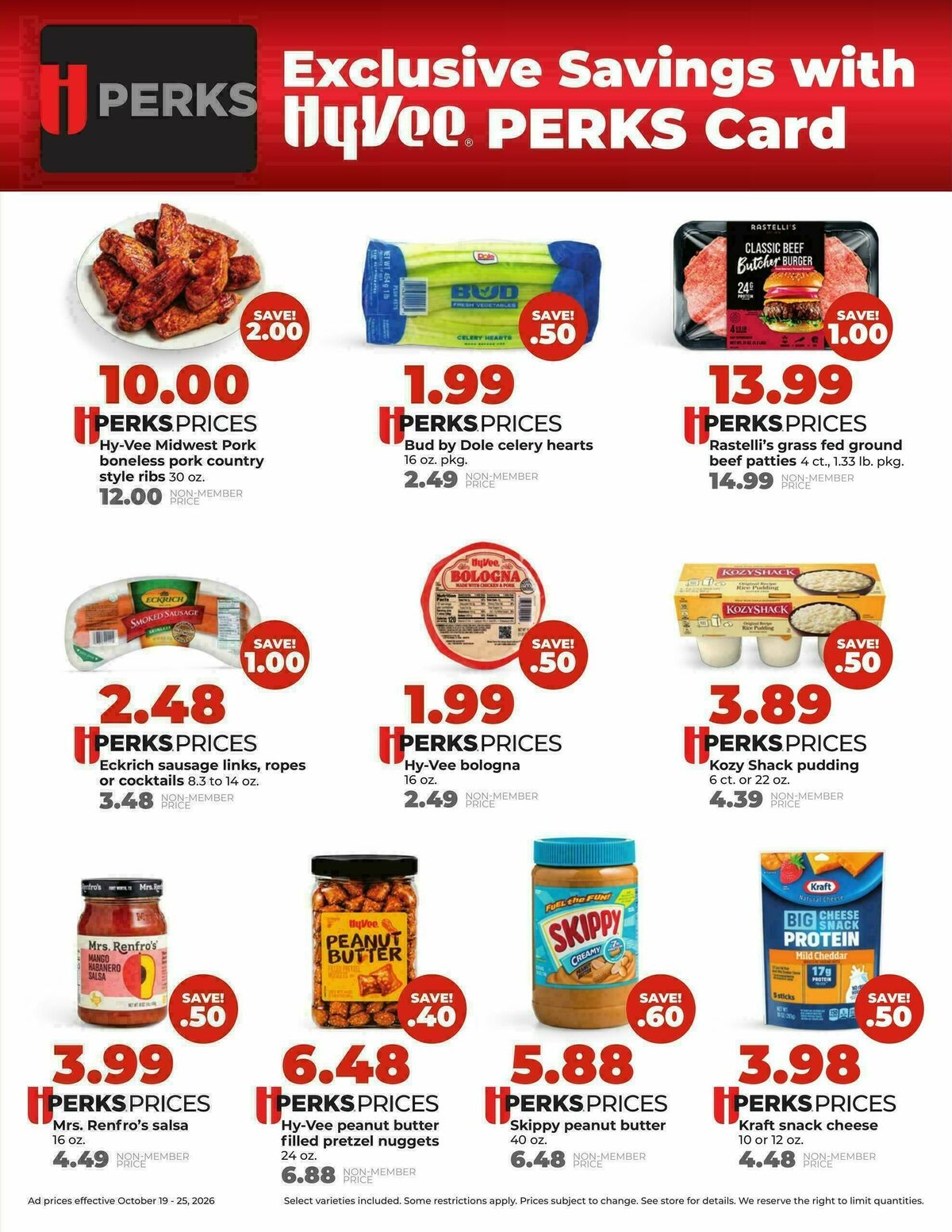 Hy-Vee Weekly Ad from October 19