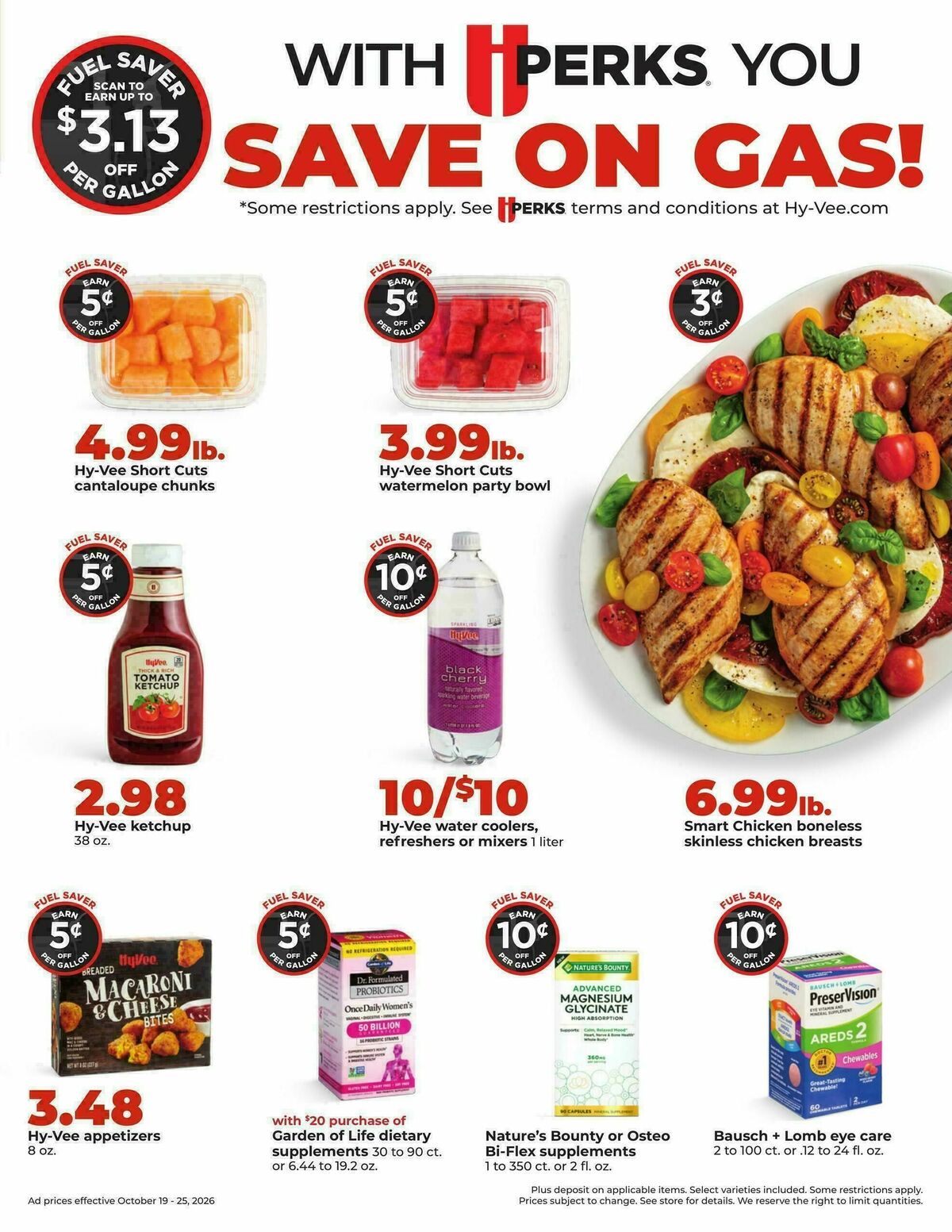 Hy-Vee Weekly Ad from October 19