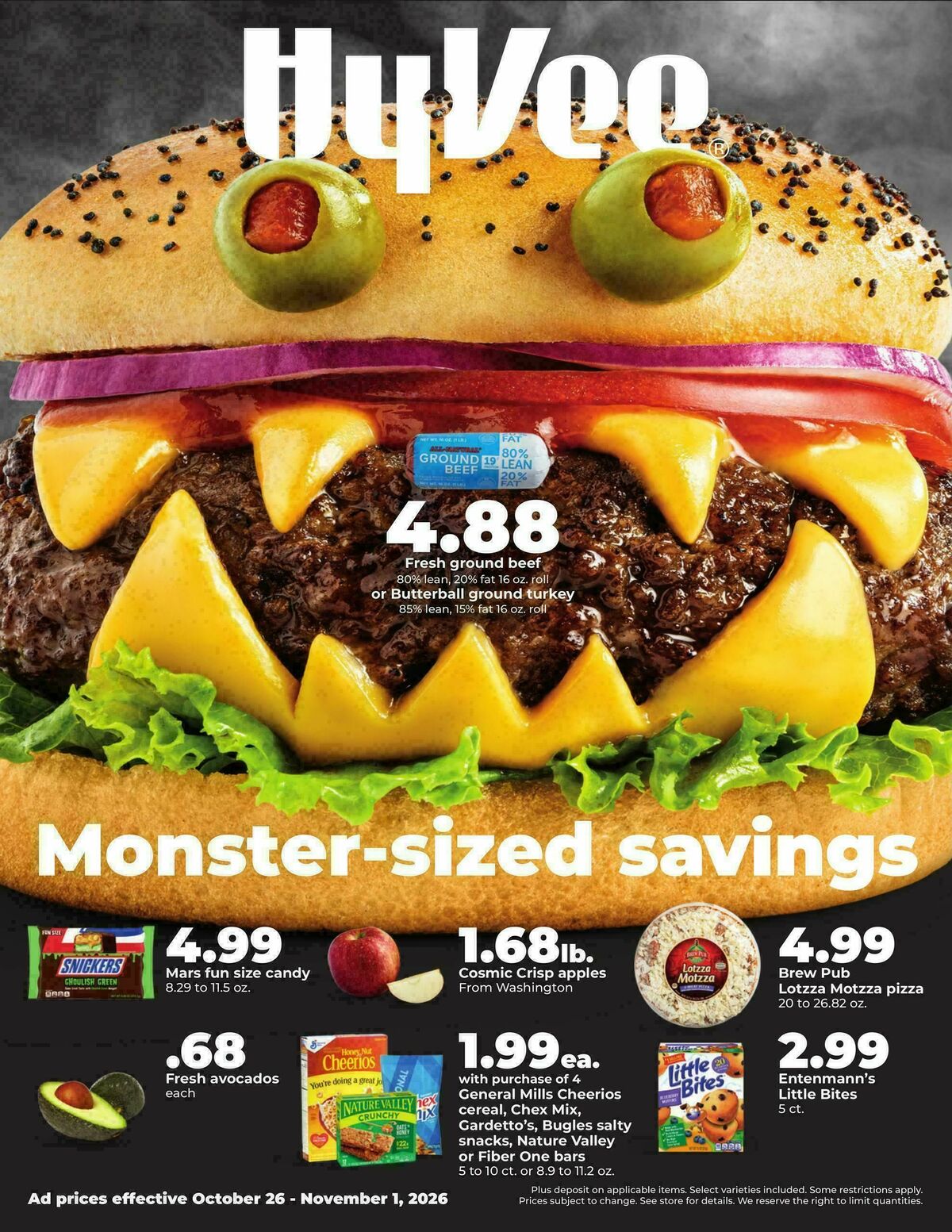 Hy-Vee Weekly Ad from October 26