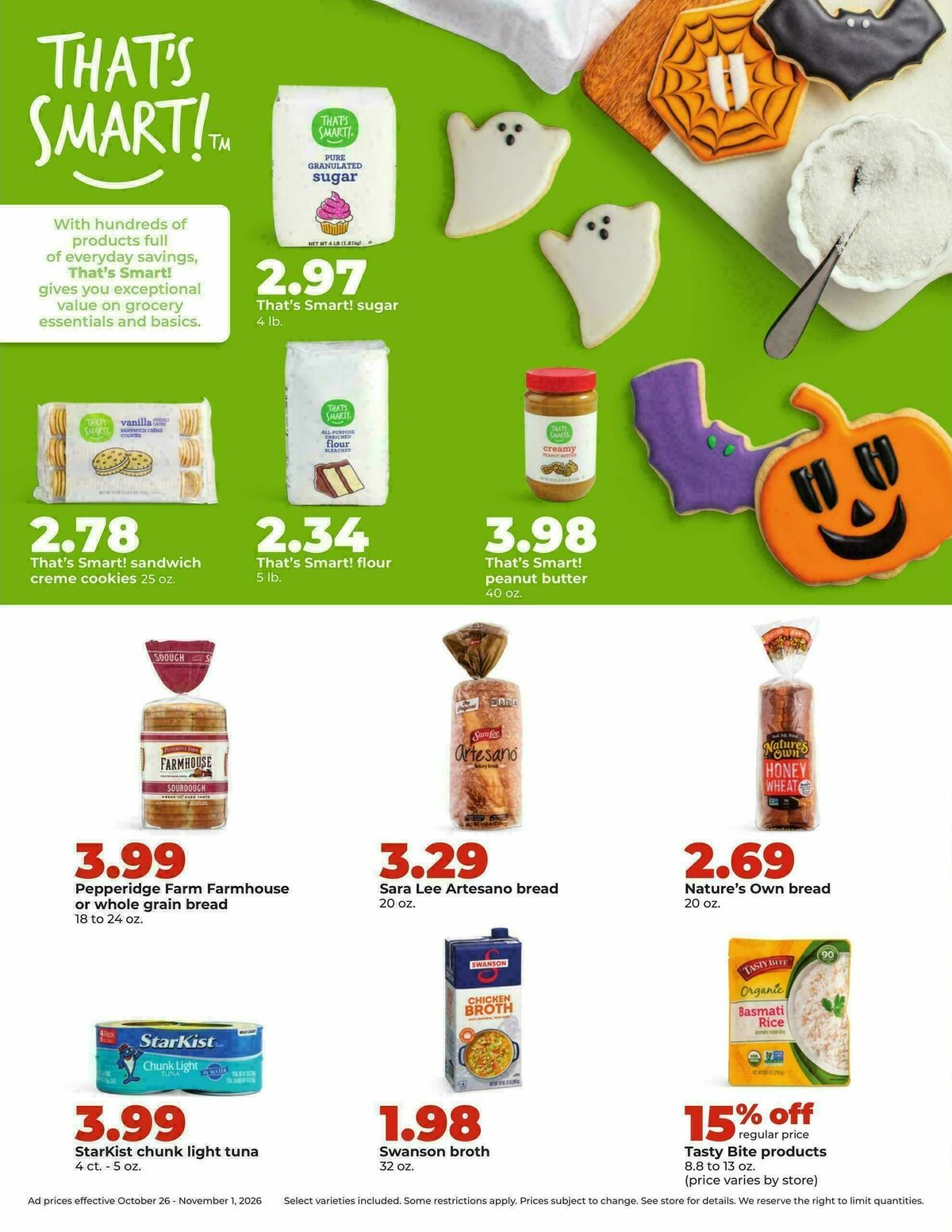Hy-Vee Weekly Ad from October 26