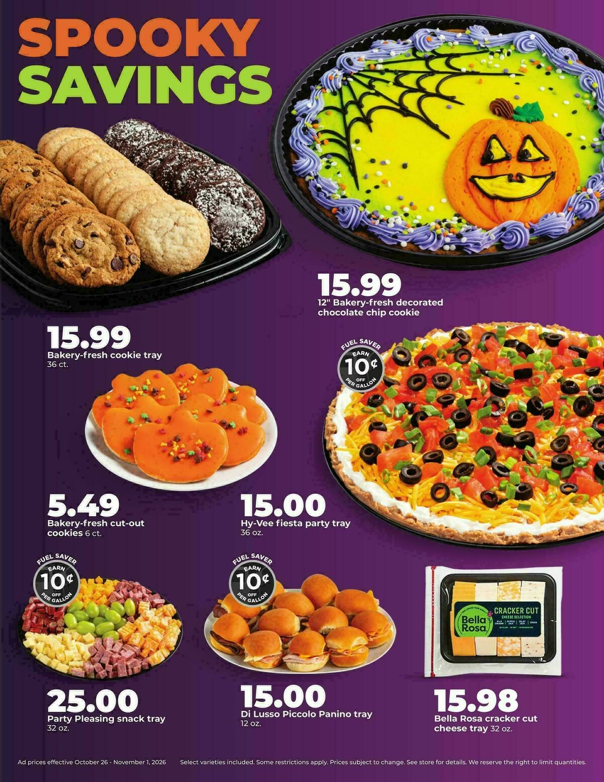 Hy-Vee Weekly Ad from October 26