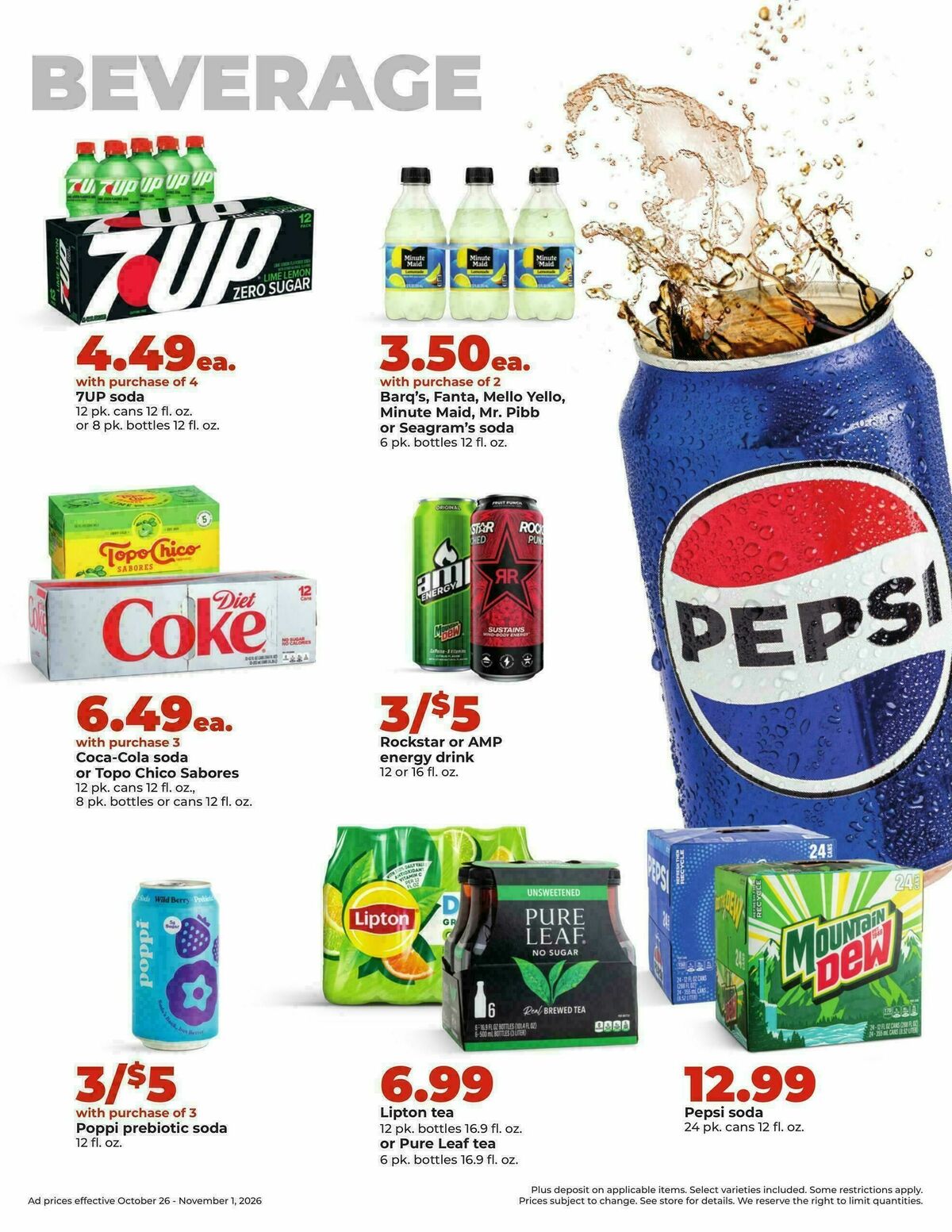 Hy-Vee Weekly Ad from October 26