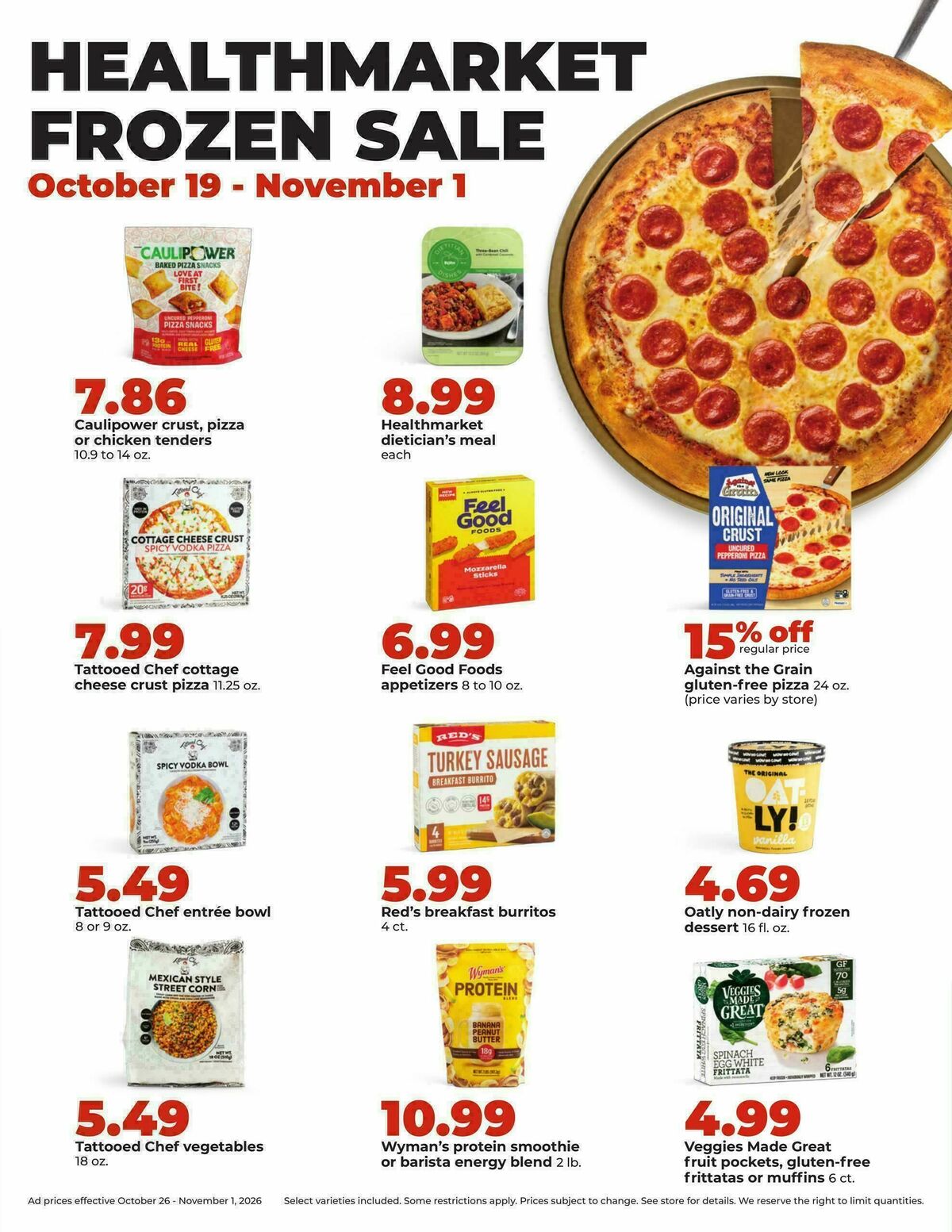 Hy-Vee Weekly Ad from October 26