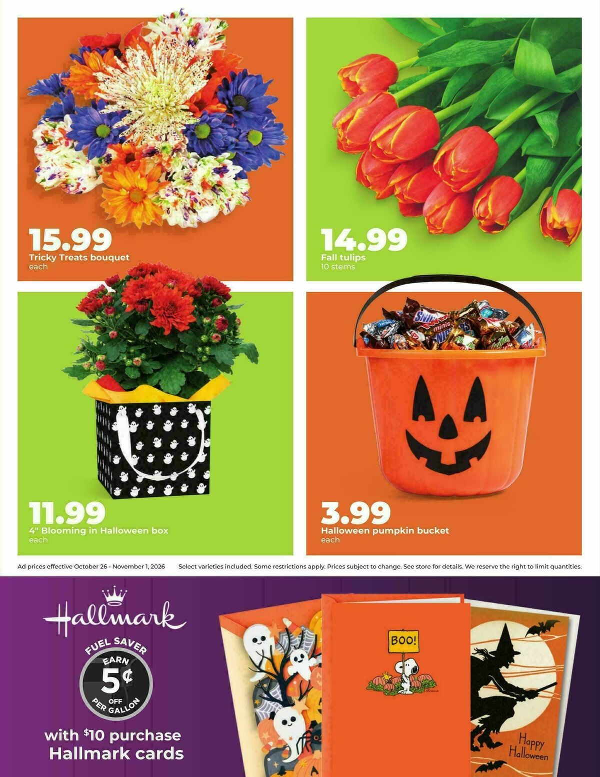 Hy-Vee Weekly Ad from October 26