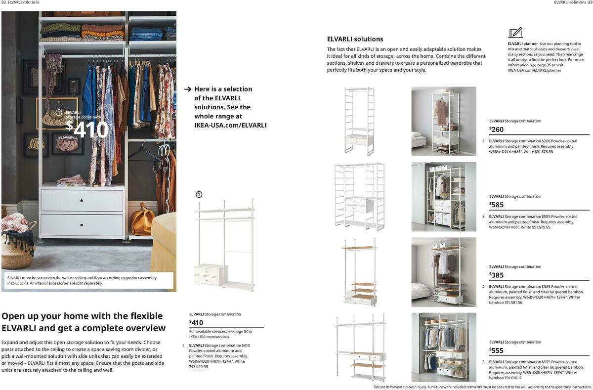 IKEA Wardrobe Brochure Weekly Ad from January 1