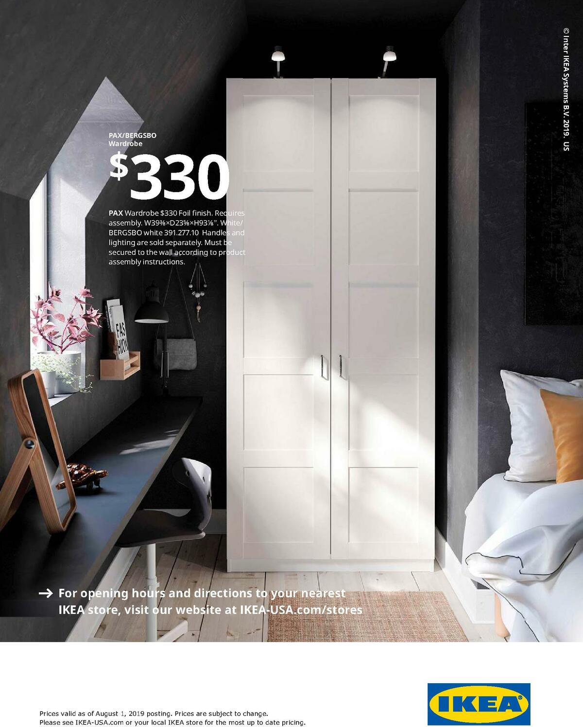 IKEA Wardrobe Brochure Weekly Ad from January 1