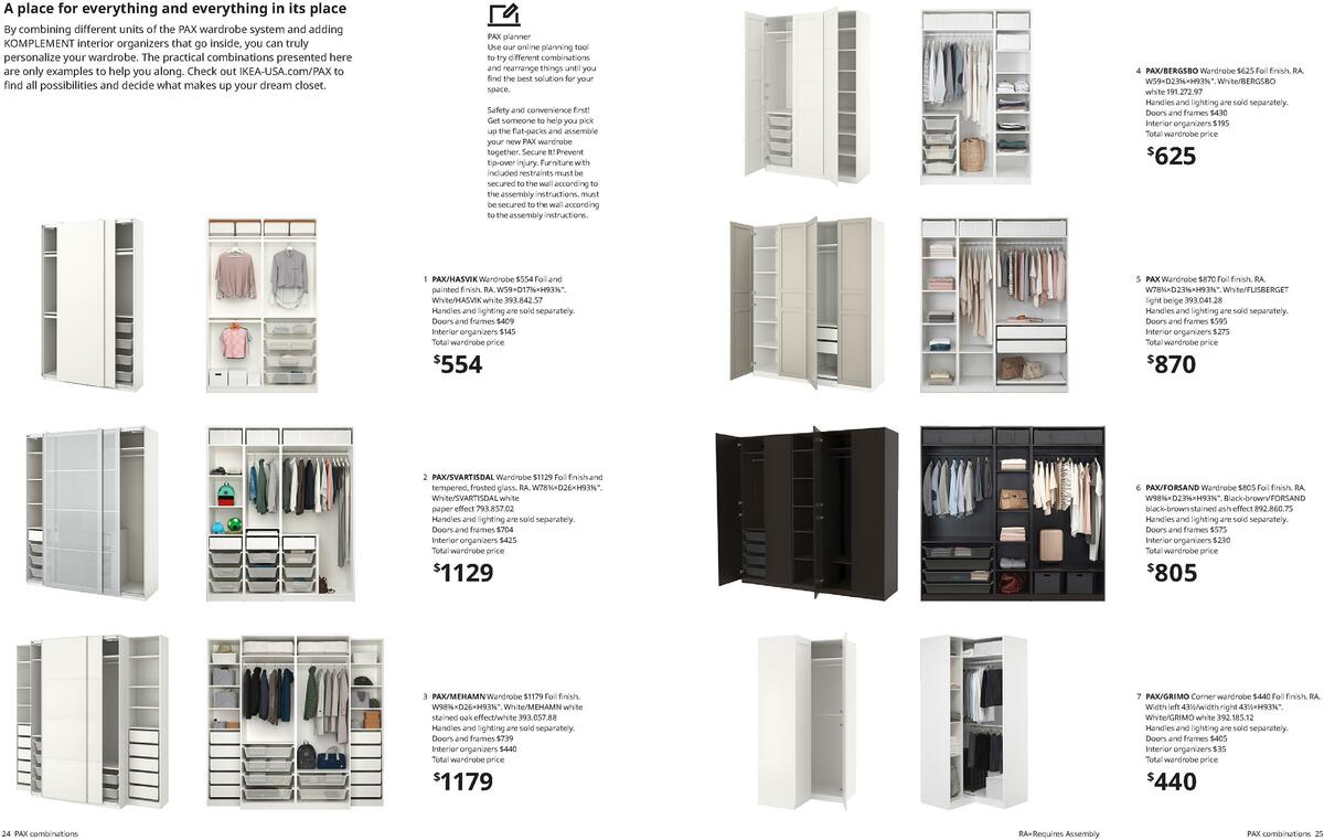 IKEA Wardrobe Brochure Weekly Ad from September 1