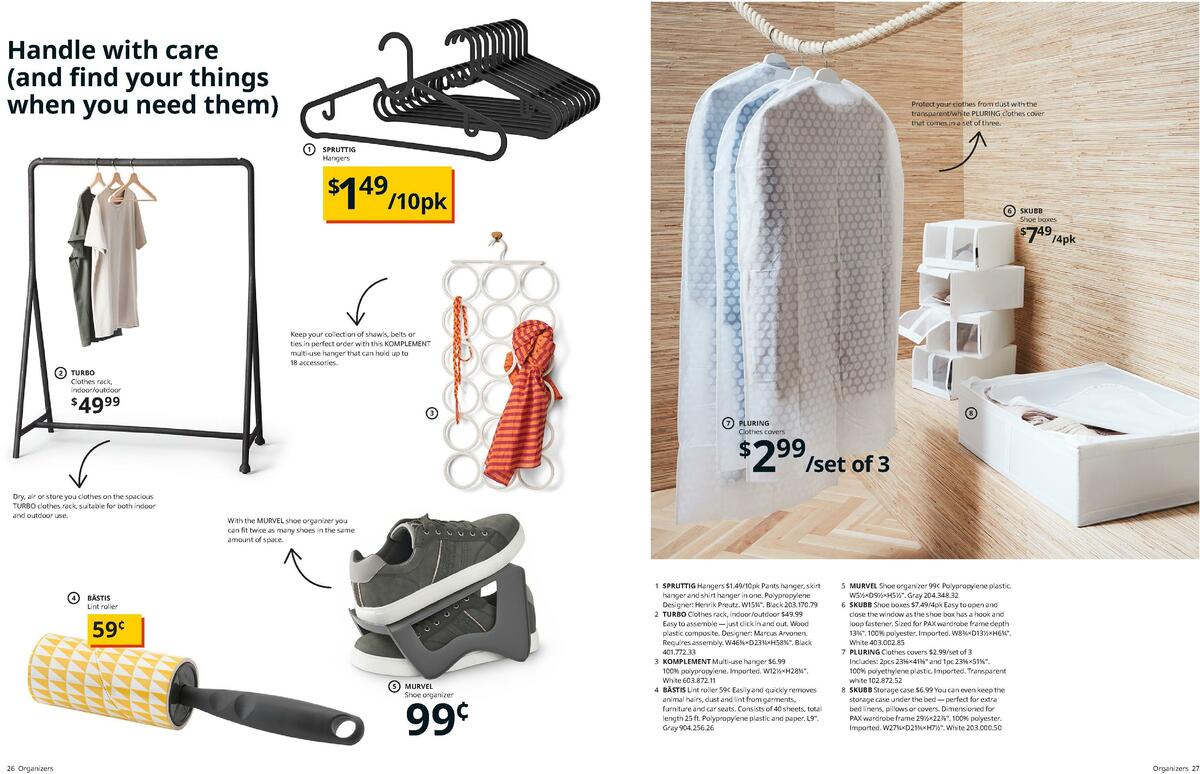 IKEA Wardrobe Brochure Weekly Ad from September 1