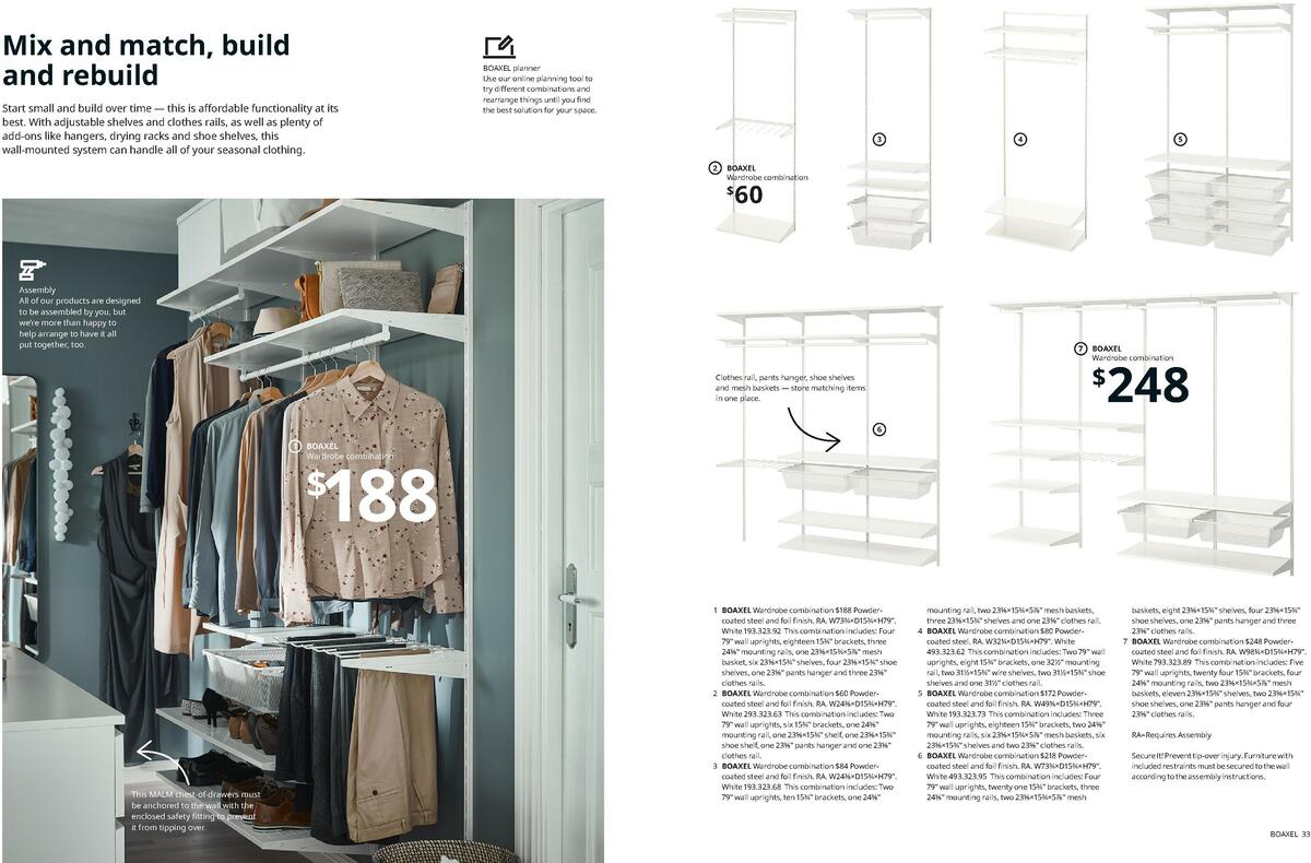 IKEA Wardrobe Brochure Weekly Ad from September 1