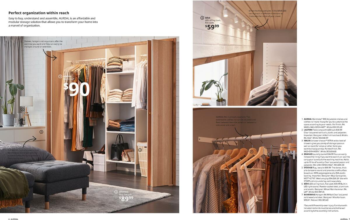IKEA Wardrobe Brochure Weekly Ad from September 1