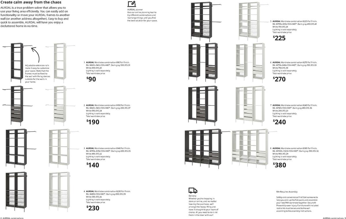 IKEA Wardrobe Brochure Weekly Ad from September 1