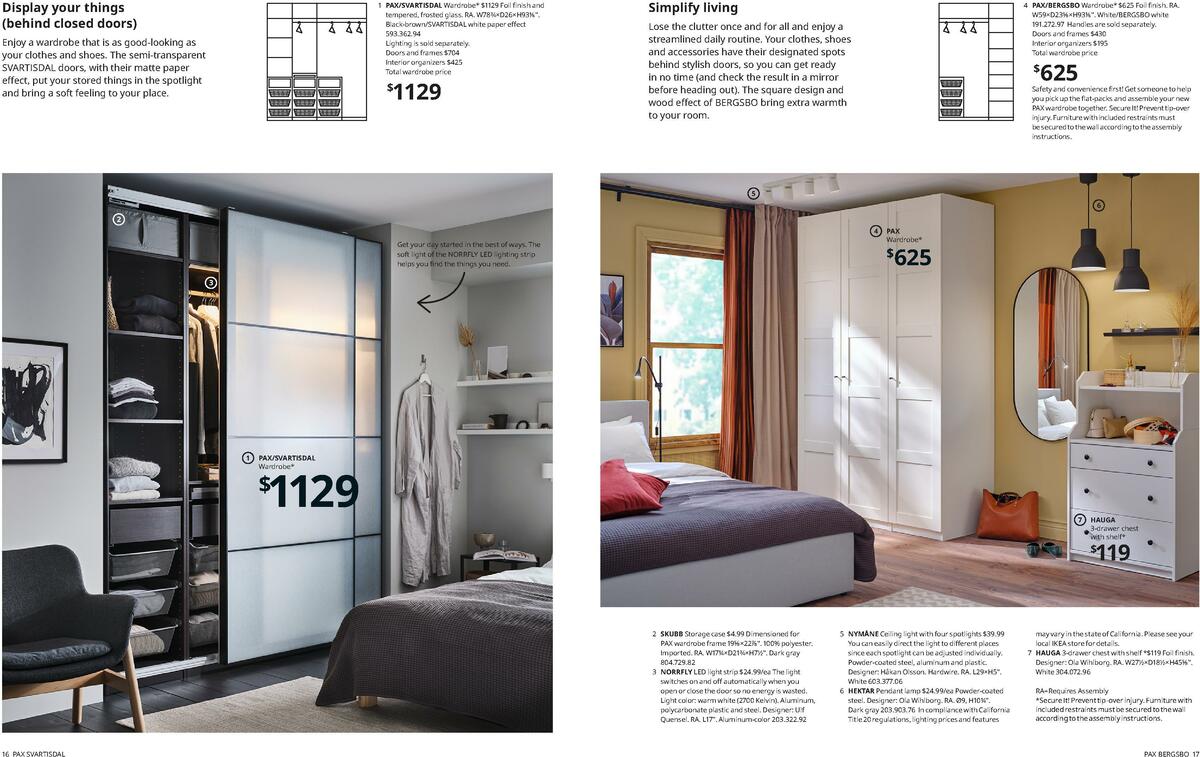 IKEA Wardrobe Brochure Weekly Ad from September 1