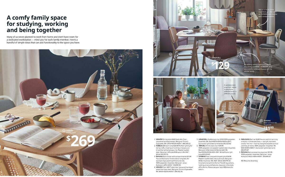 IKEA Work from Home Brochure Weekly Ad from September 1