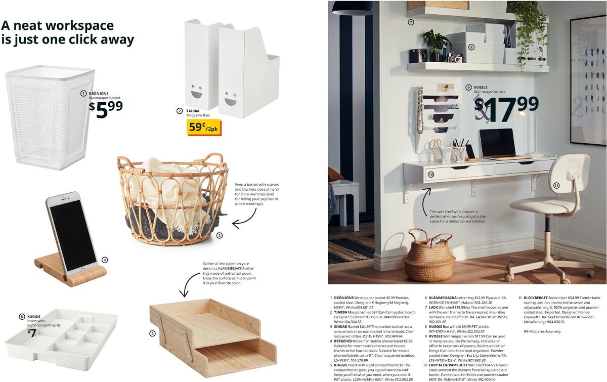 IKEA Work from Home Brochure Weekly Ad from September 1