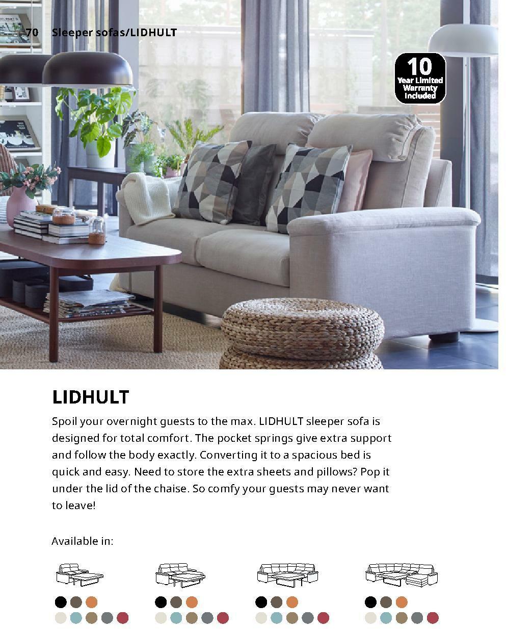 IKEA Seating Brochure Weekly Ad from September 1