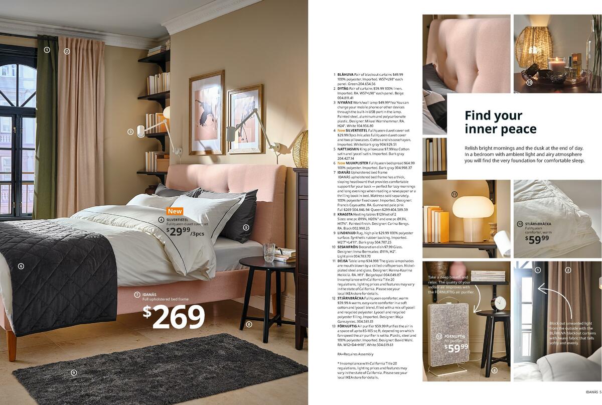 IKEA Bedroom Brochure Weekly Ad from September 1