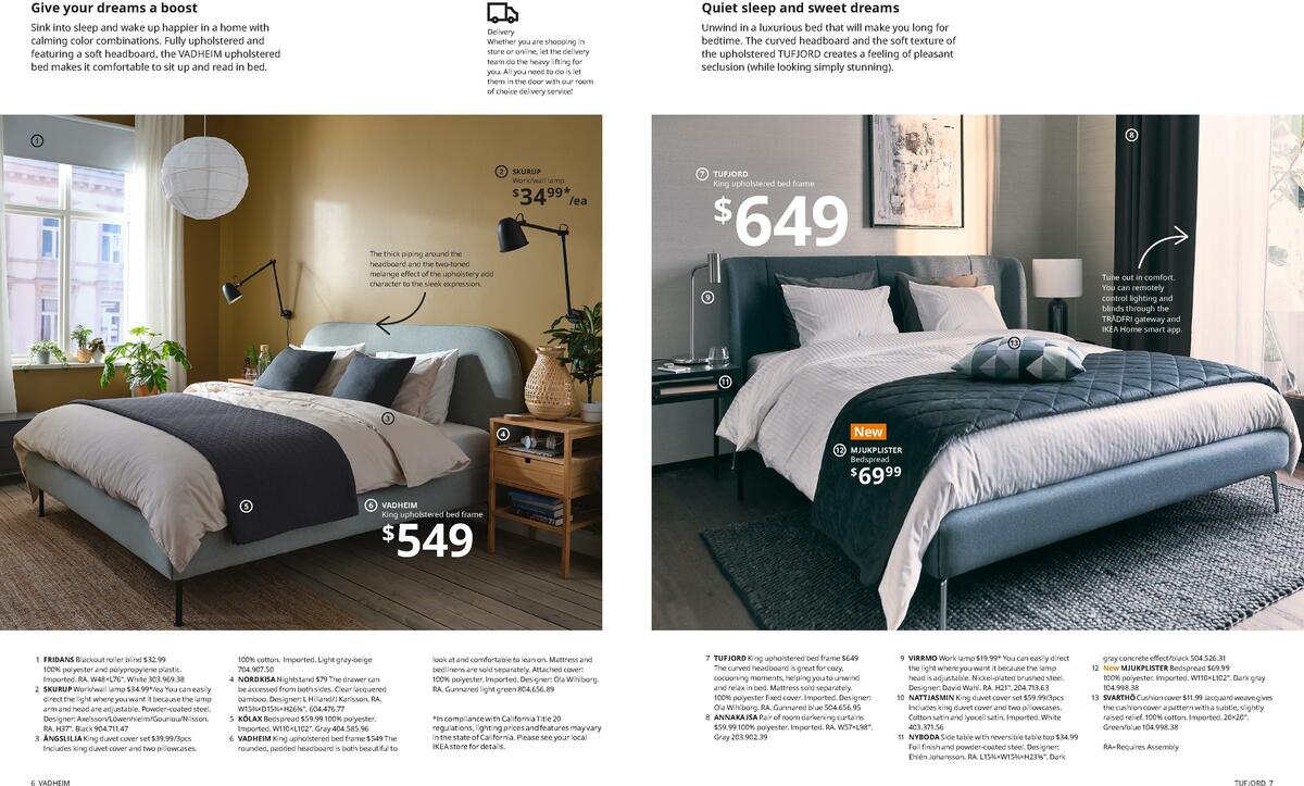 IKEA Bedroom Brochure Weekly Ad from September 1