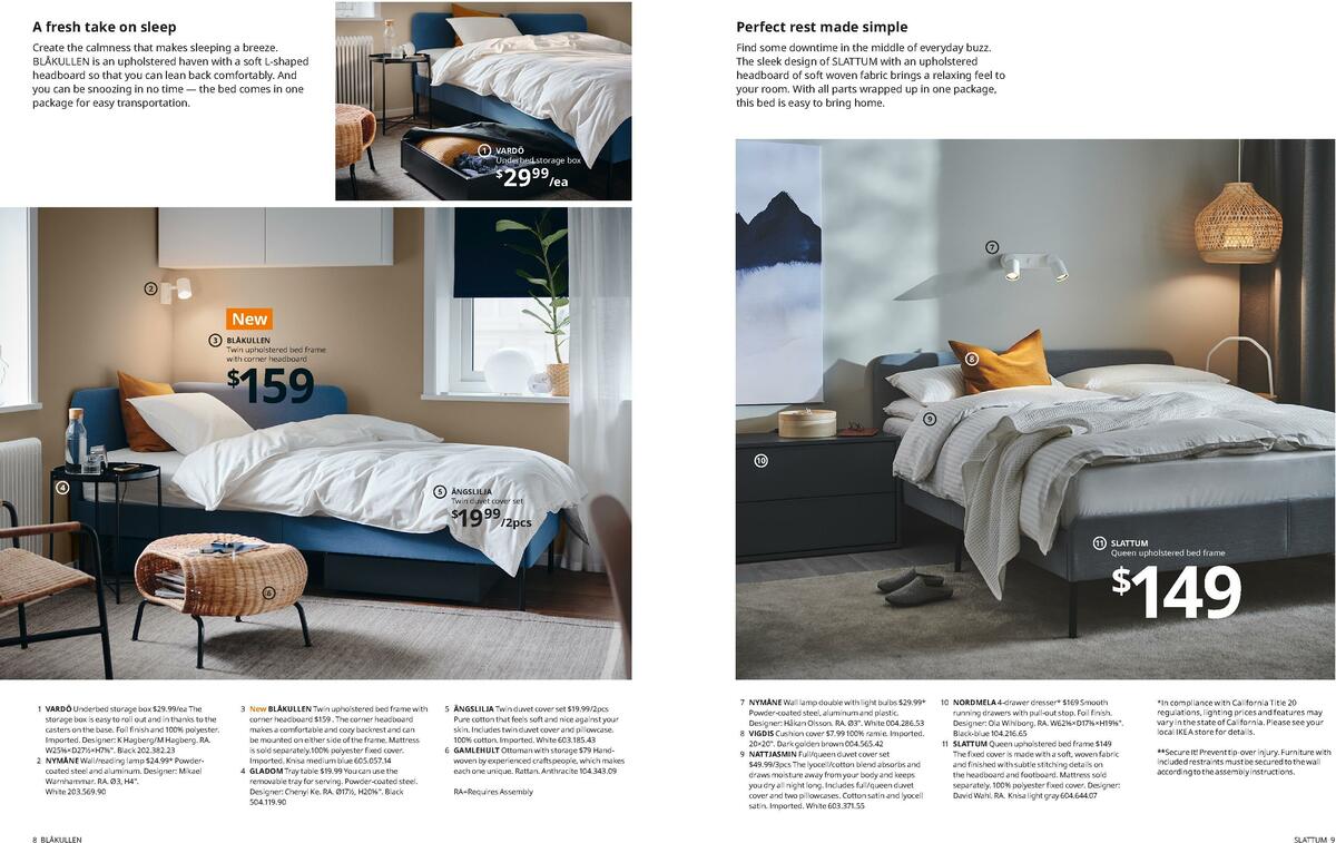 IKEA Bedroom Brochure Weekly Ad from September 1