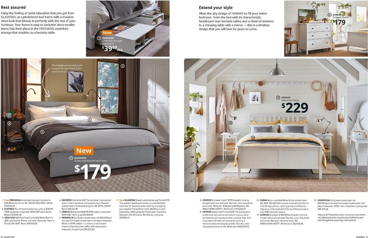 IKEA Bedroom Brochure Weekly Ad from September 1