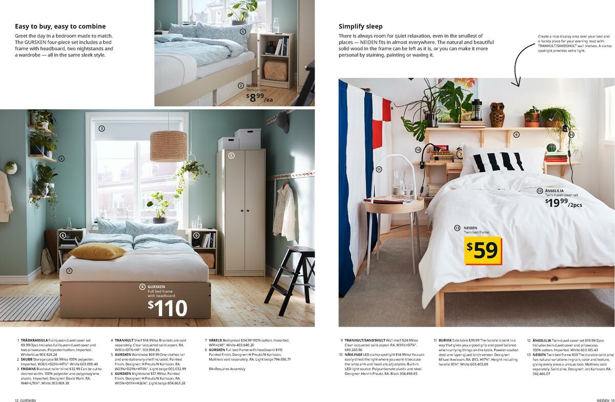 IKEA Bedroom Brochure Weekly Ad from September 1