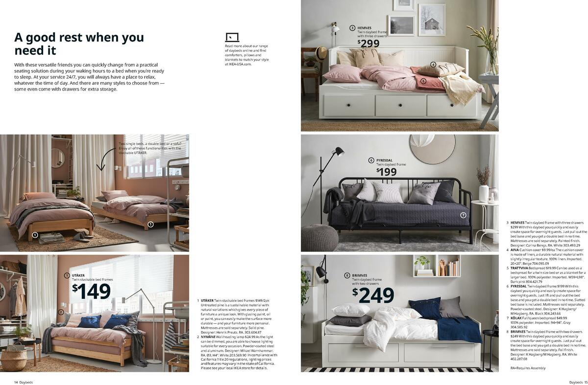 IKEA Bedroom Brochure Weekly Ad from September 1