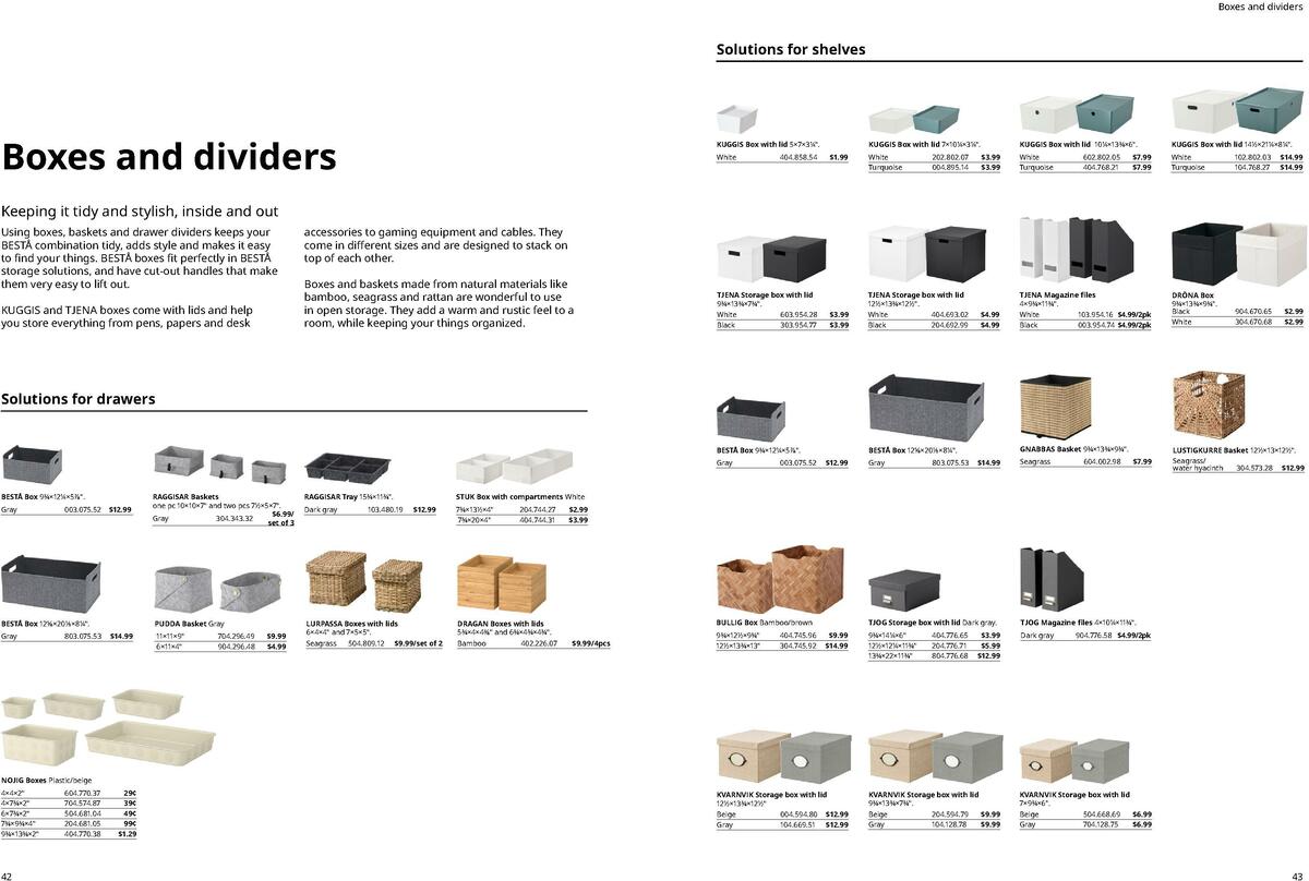 IKEA BESTÅ Storage Brochure Weekly Ad from September 1