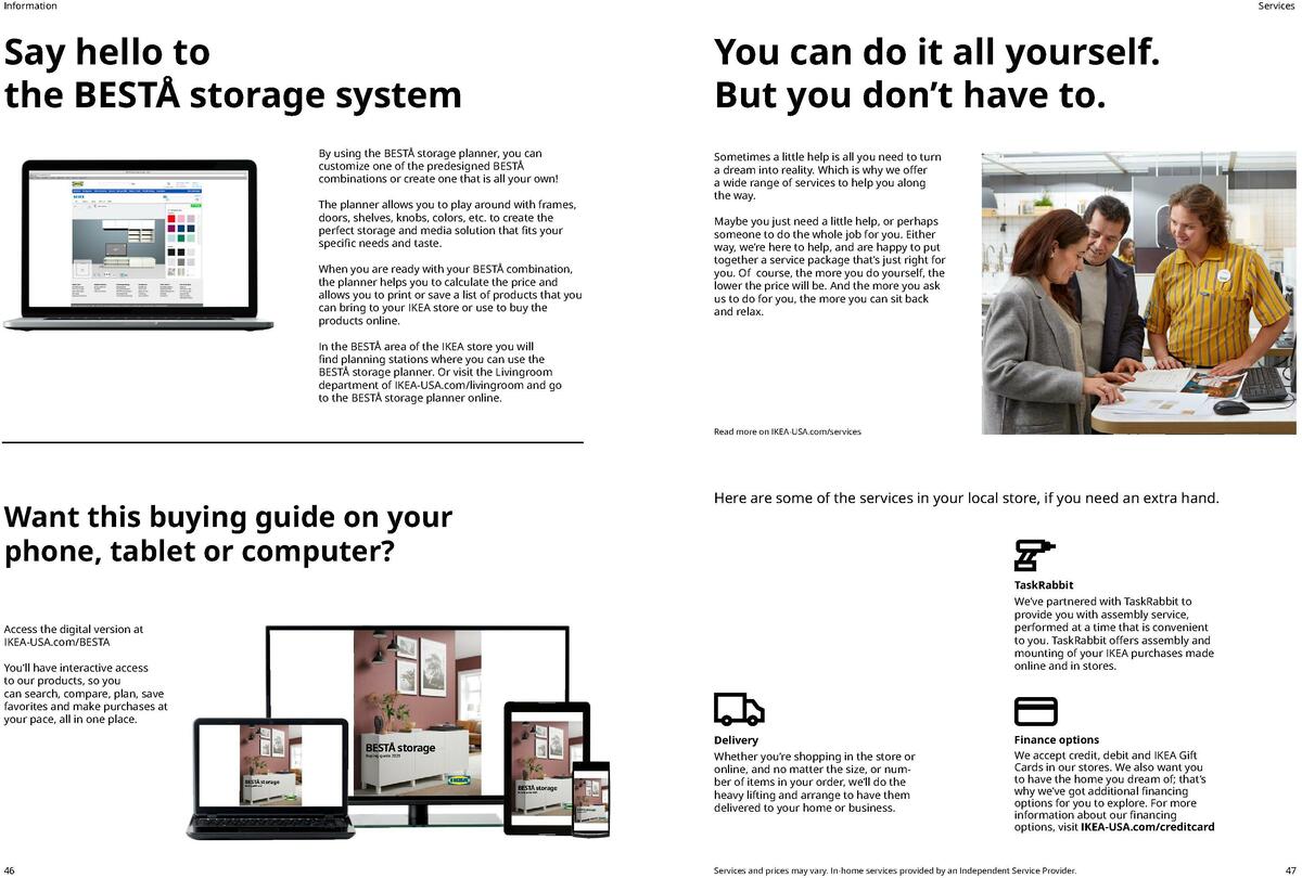 IKEA BESTÅ Storage Brochure Weekly Ad from September 1