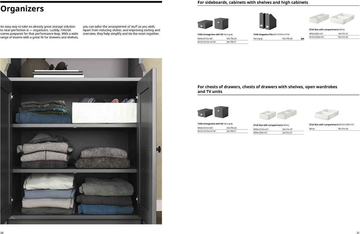 IKEA HAUGA Storage Weekly Ad from April 1