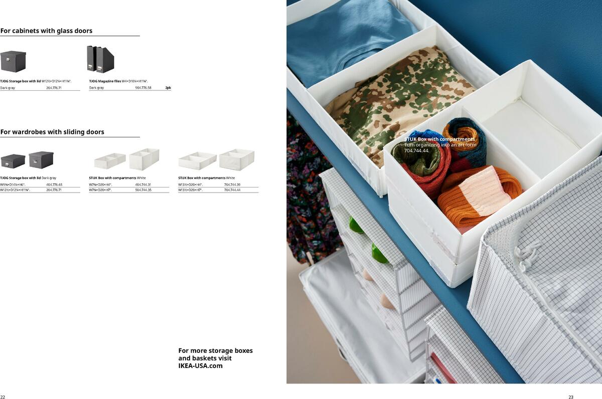 IKEA HAUGA Storage Weekly Ad from April 1