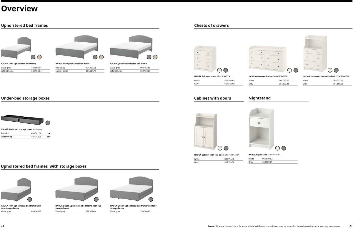 IKEA HAUGA Storage Weekly Ad from April 1