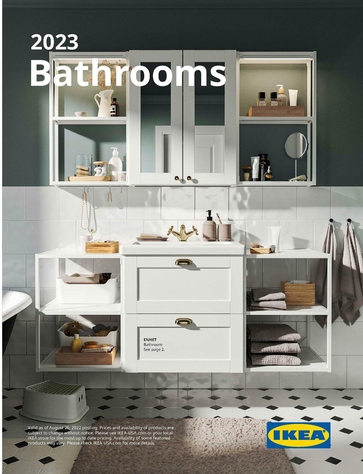 IKEA Bathrooms Brochure Weekly Ad from August 26