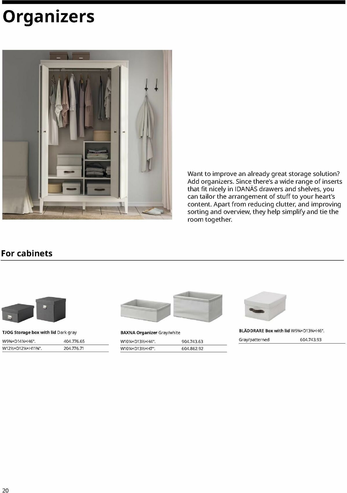 IKEA IKEA IDANAS Series Buying Guide Weekly Ad from March 8