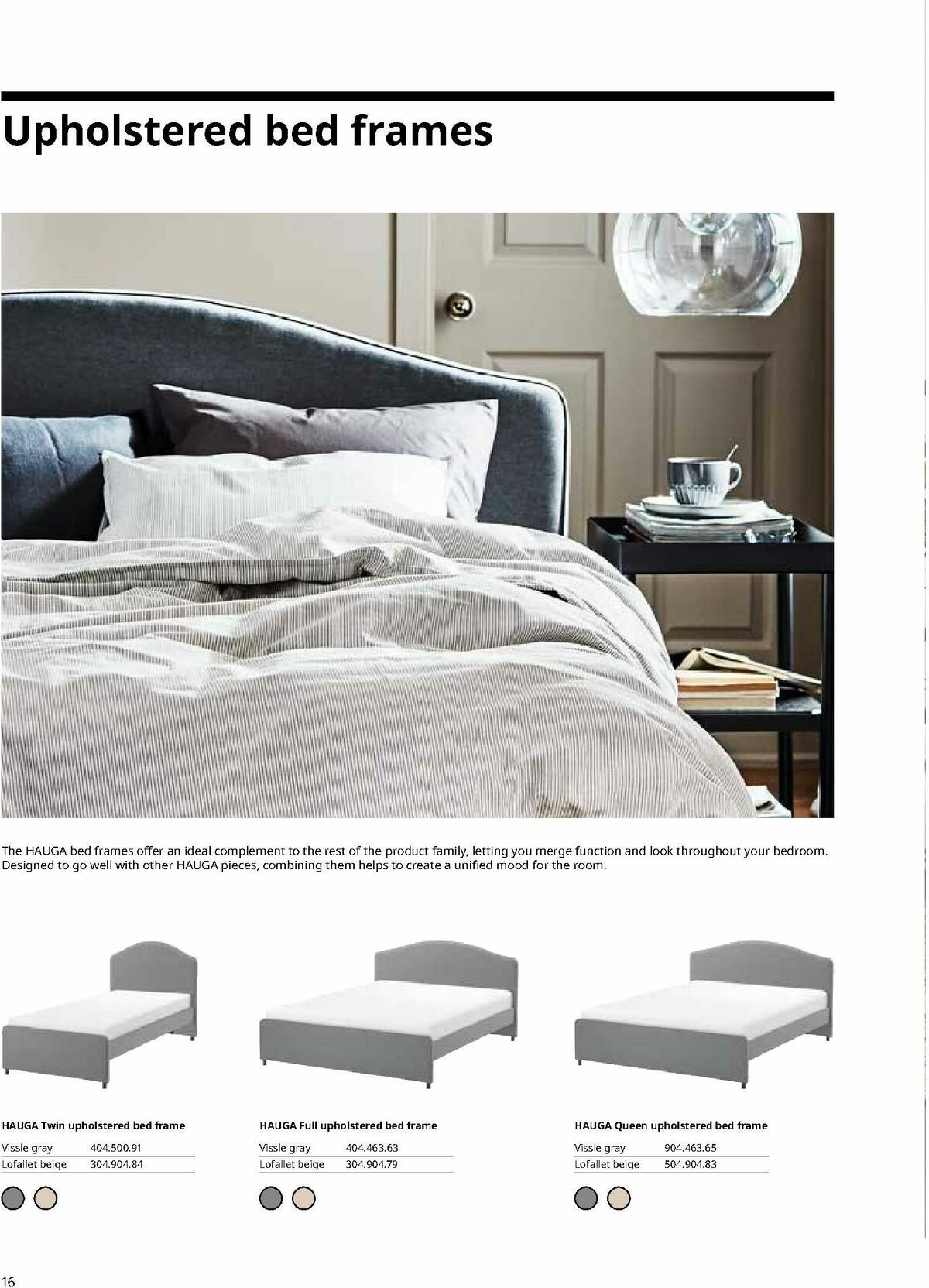 IKEA IKEA HAUGA Series Buying Guide Weekly Ad from March 8
