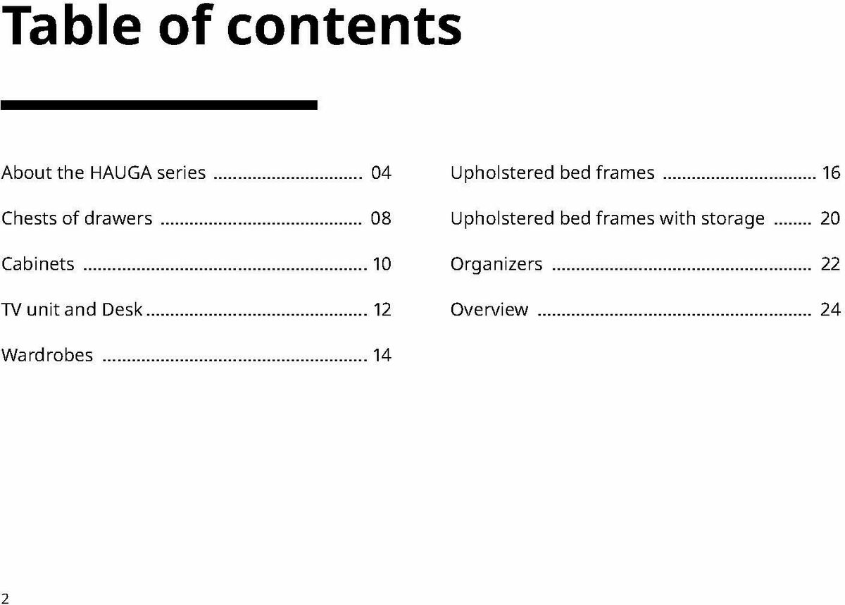 IKEA IKEA HAUGA Series Buying Guide Weekly Ad from March 8