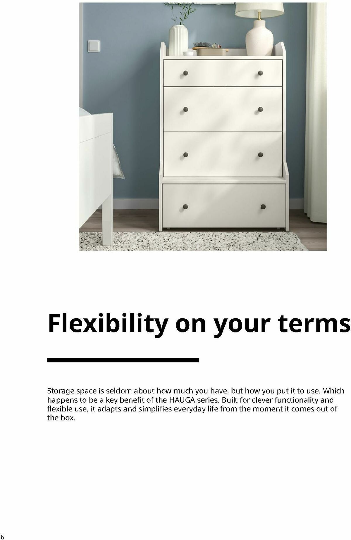 IKEA IKEA HAUGA Series Buying Guide Weekly Ad from March 8