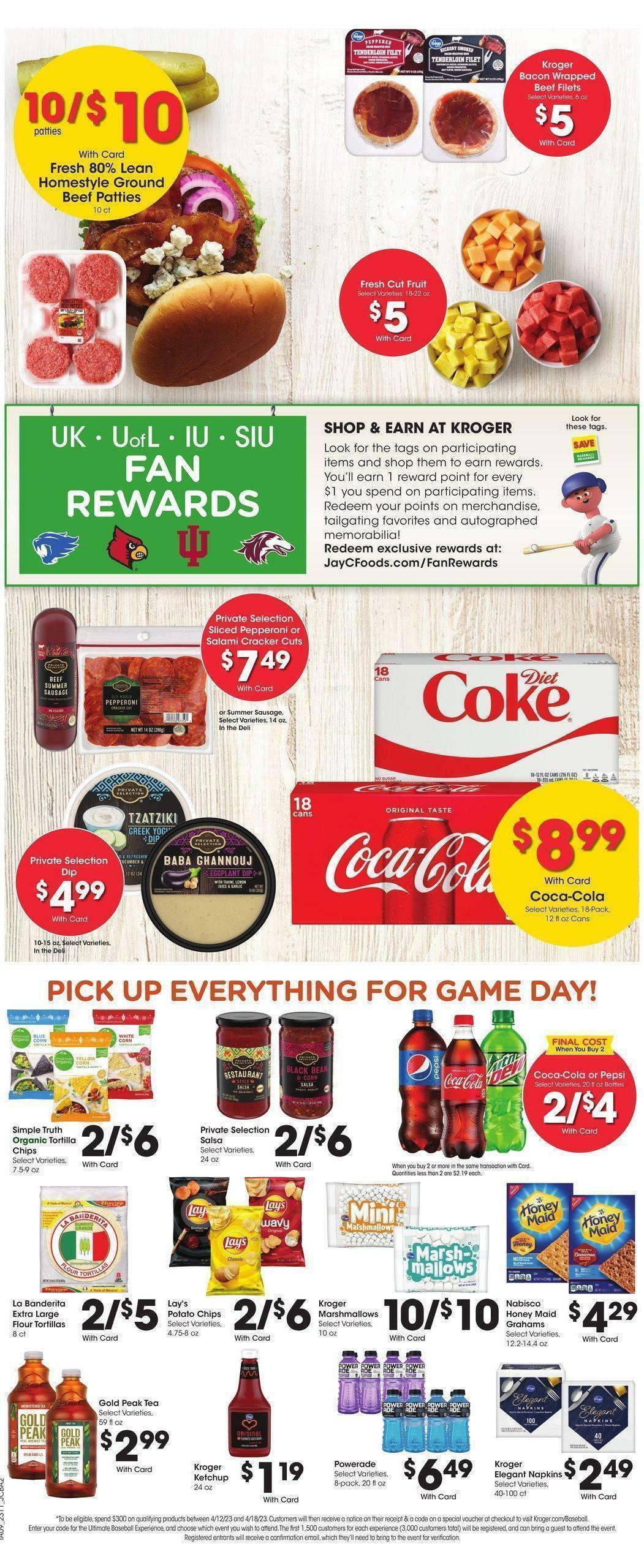 Jay C Food Weekly Ad from April 12