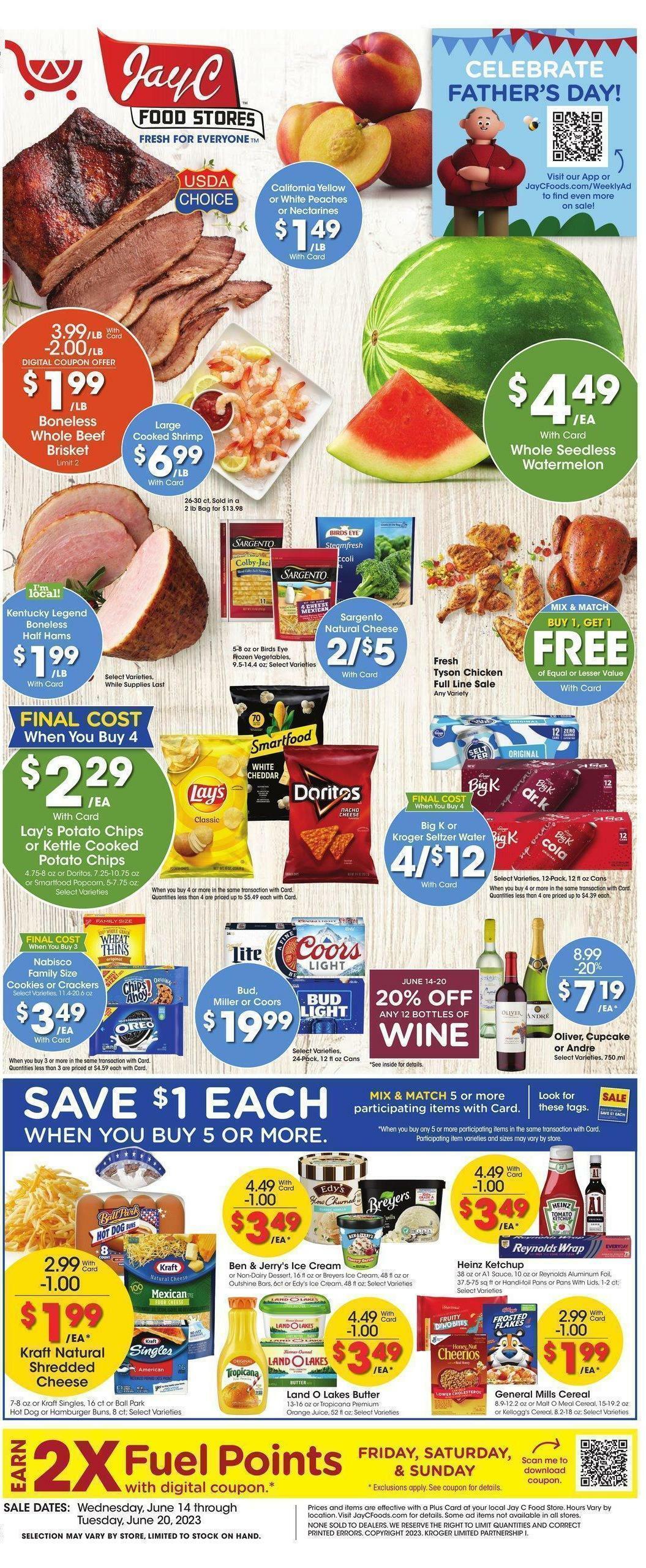Jay C Food Weekly Ad from June 14