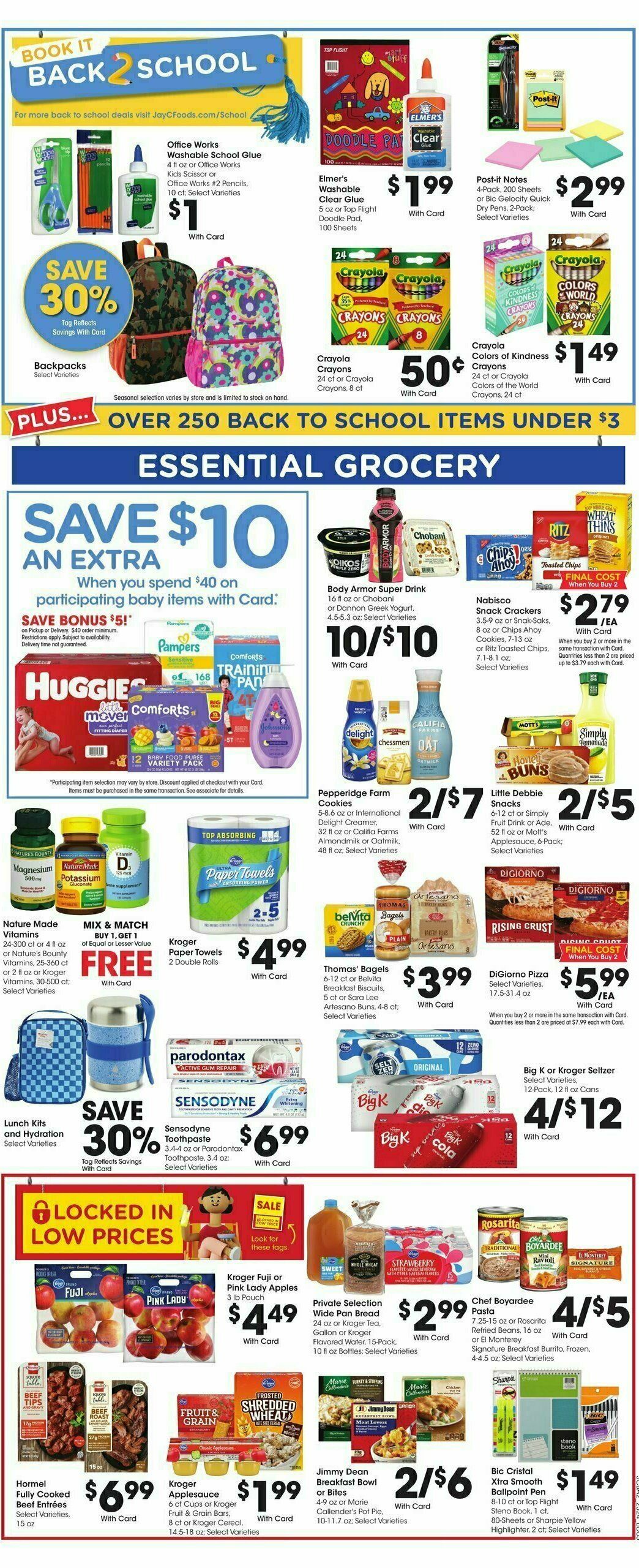 Jay C Food Weekly Ad from July 12