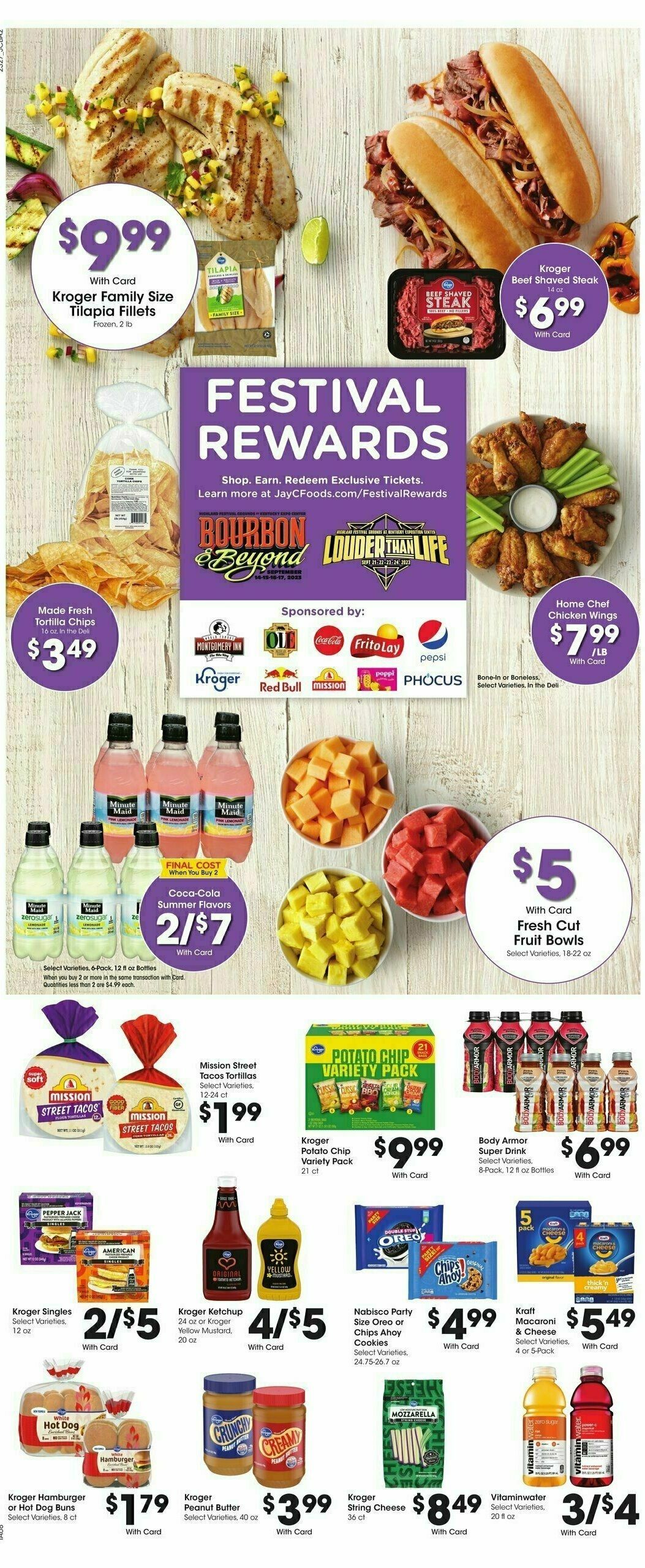 Jay C Food Weekly Ad from August 2