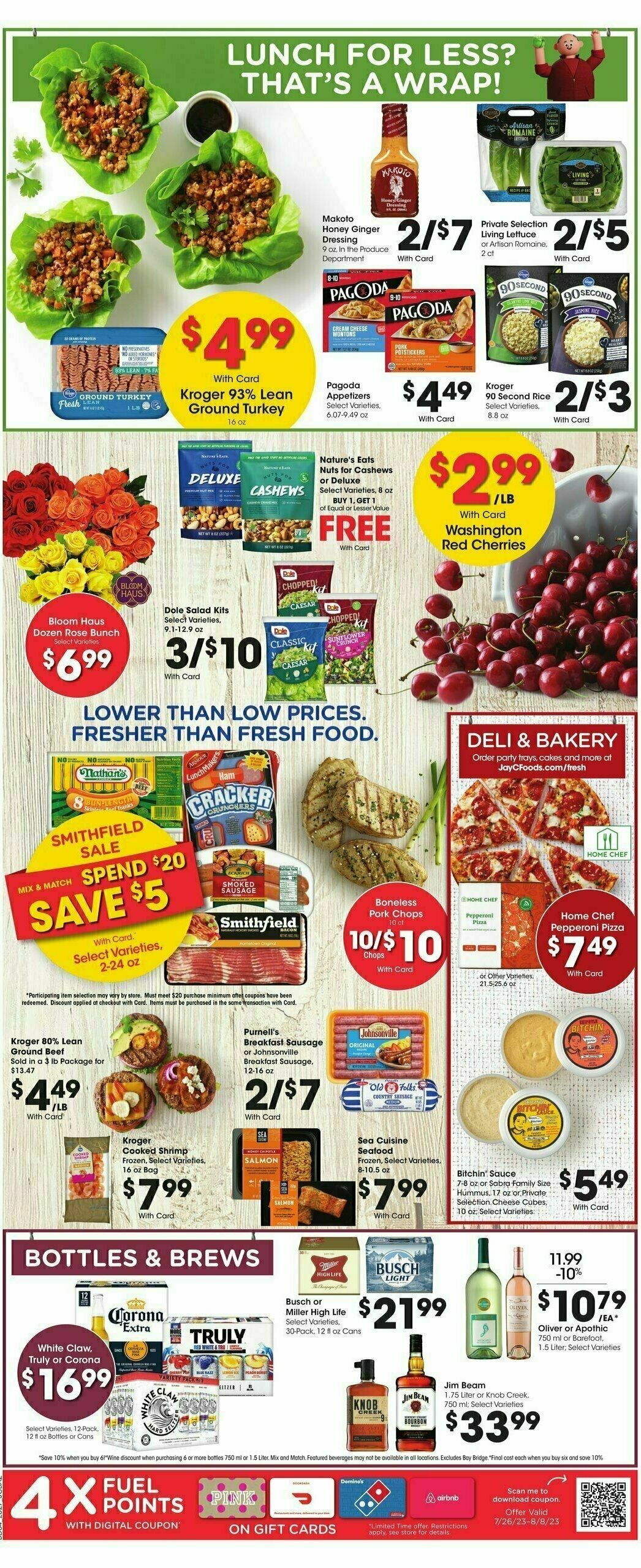 Jay C Food Weekly Ad from August 2