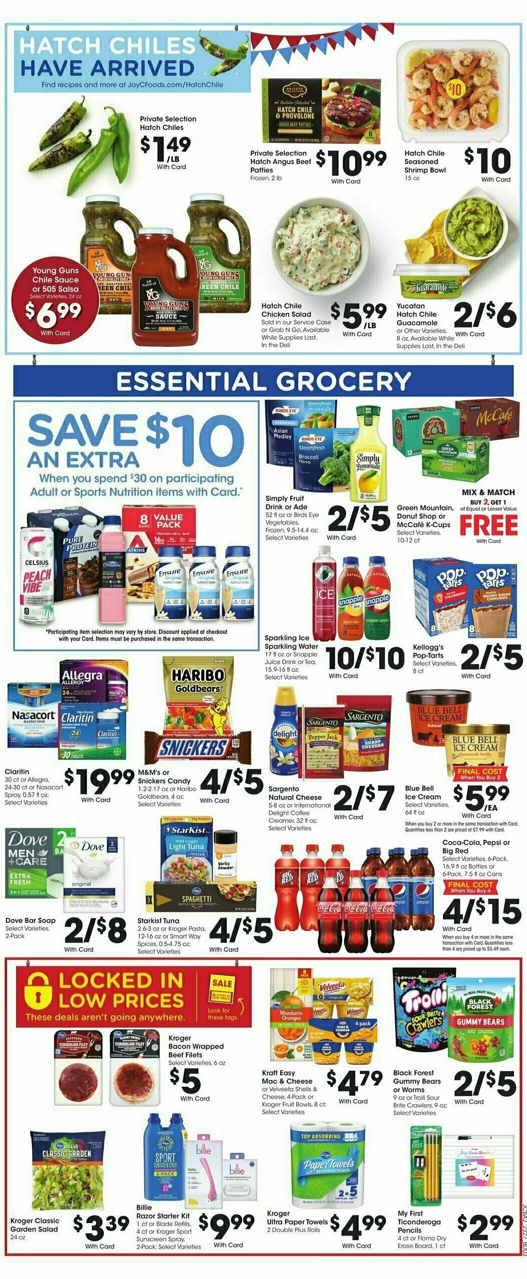 Jay C Food Weekly Ad from August 2