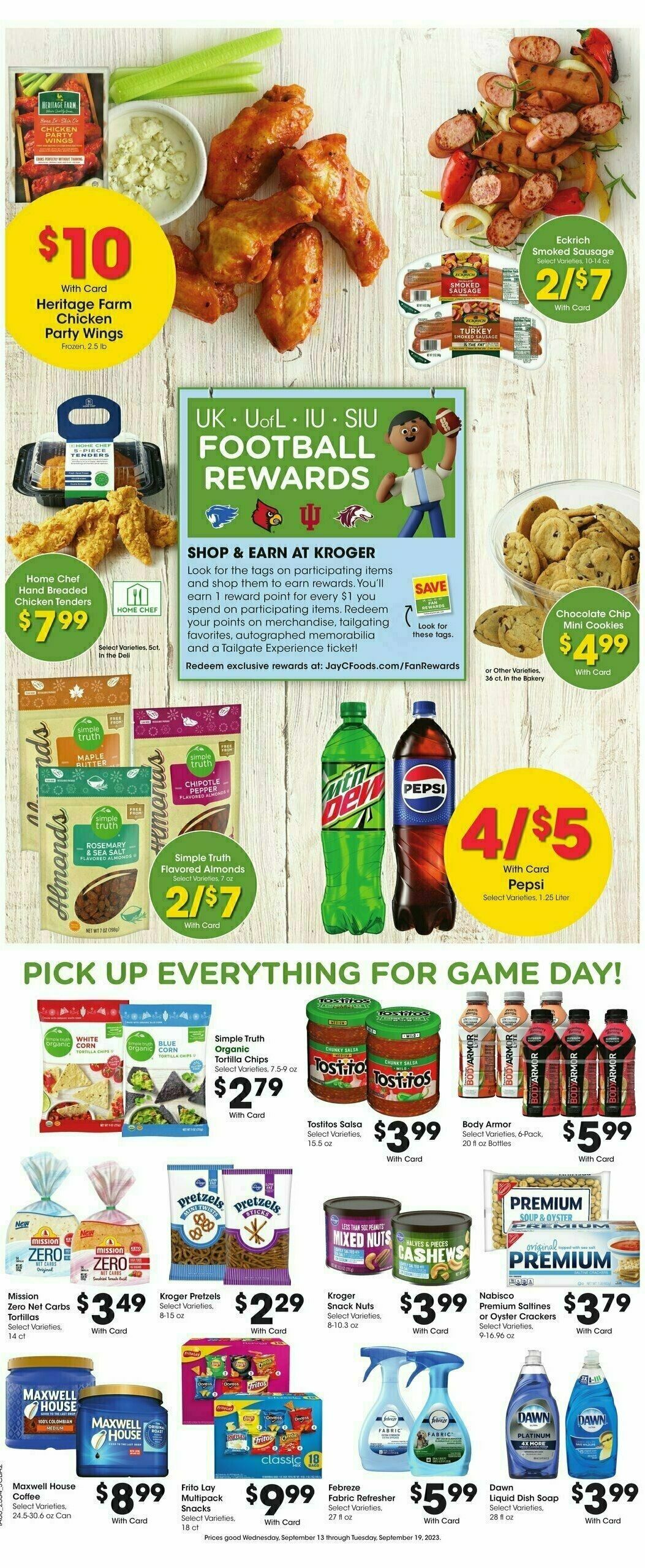 Jay C Food Weekly Ad from September 20