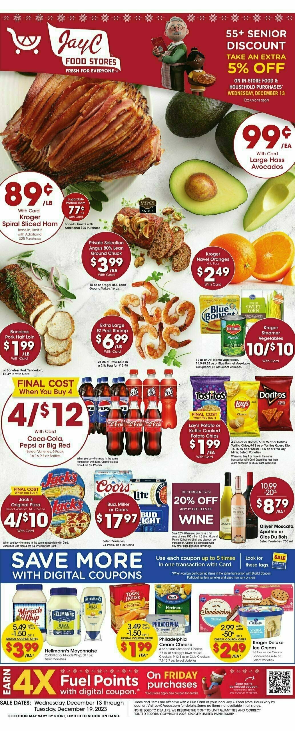 Jay C Food Weekly Ad from December 13