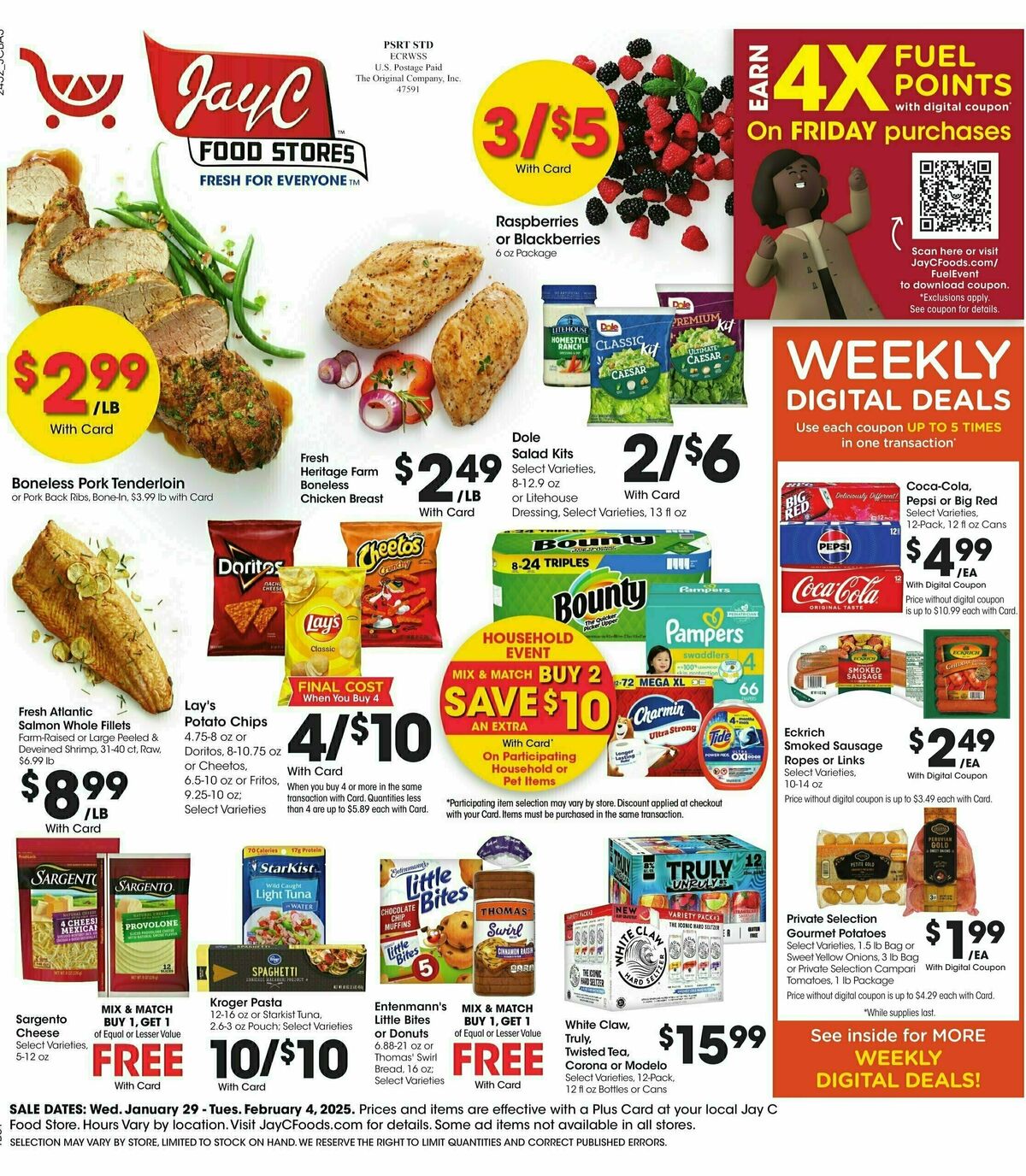 Jay C Food Weekly Ad from January 29