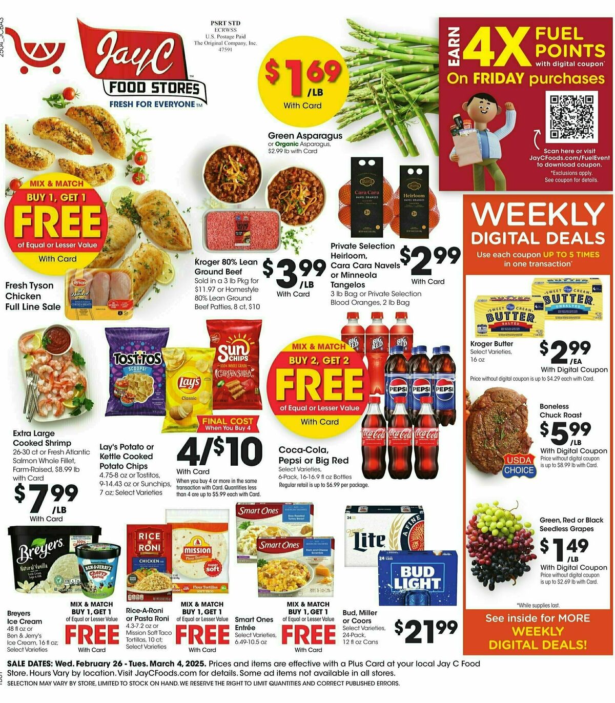 Jay C Food Weekly Ad from February 26