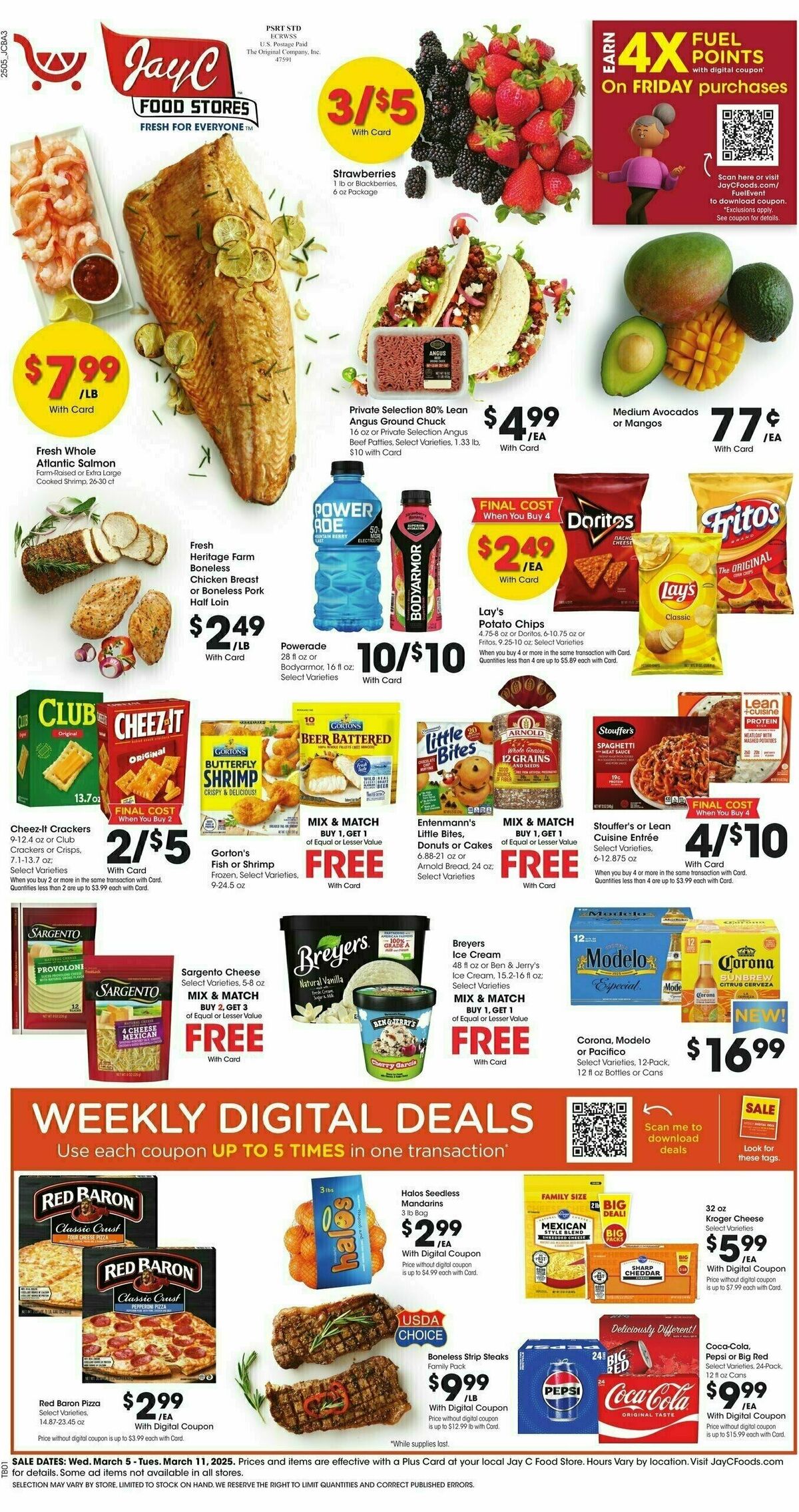 Jay C Food Weekly Ad from March 5